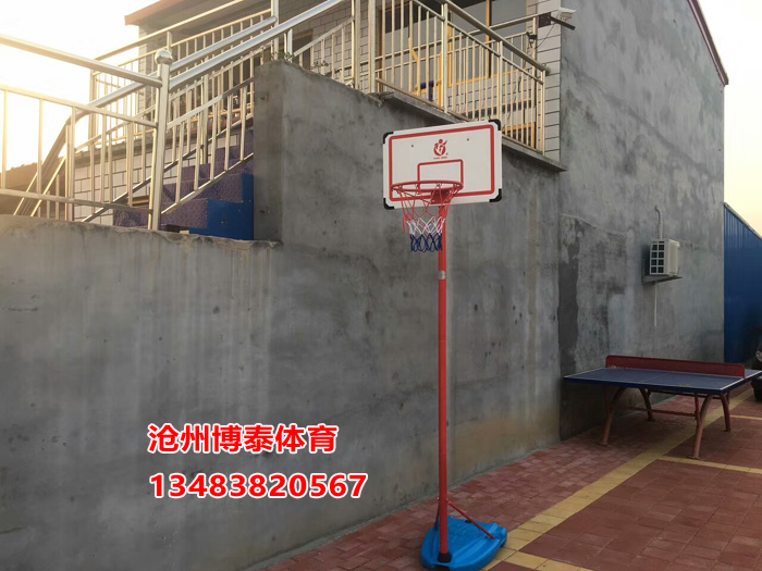 銅陵戶外籃球架 兒童籃球架批發(fā)價格 手動液壓籃球博泰