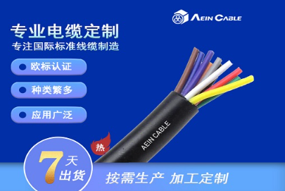 RNCTF 450/750V高強(qiáng)度橡套圓形軟電纜 日標(biāo)電纜