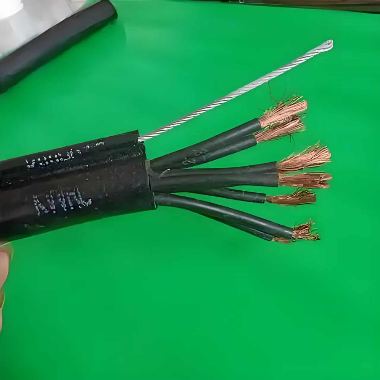 行車電纜KVVRC-10X0.75柔韌性強(qiáng)抗拉伸