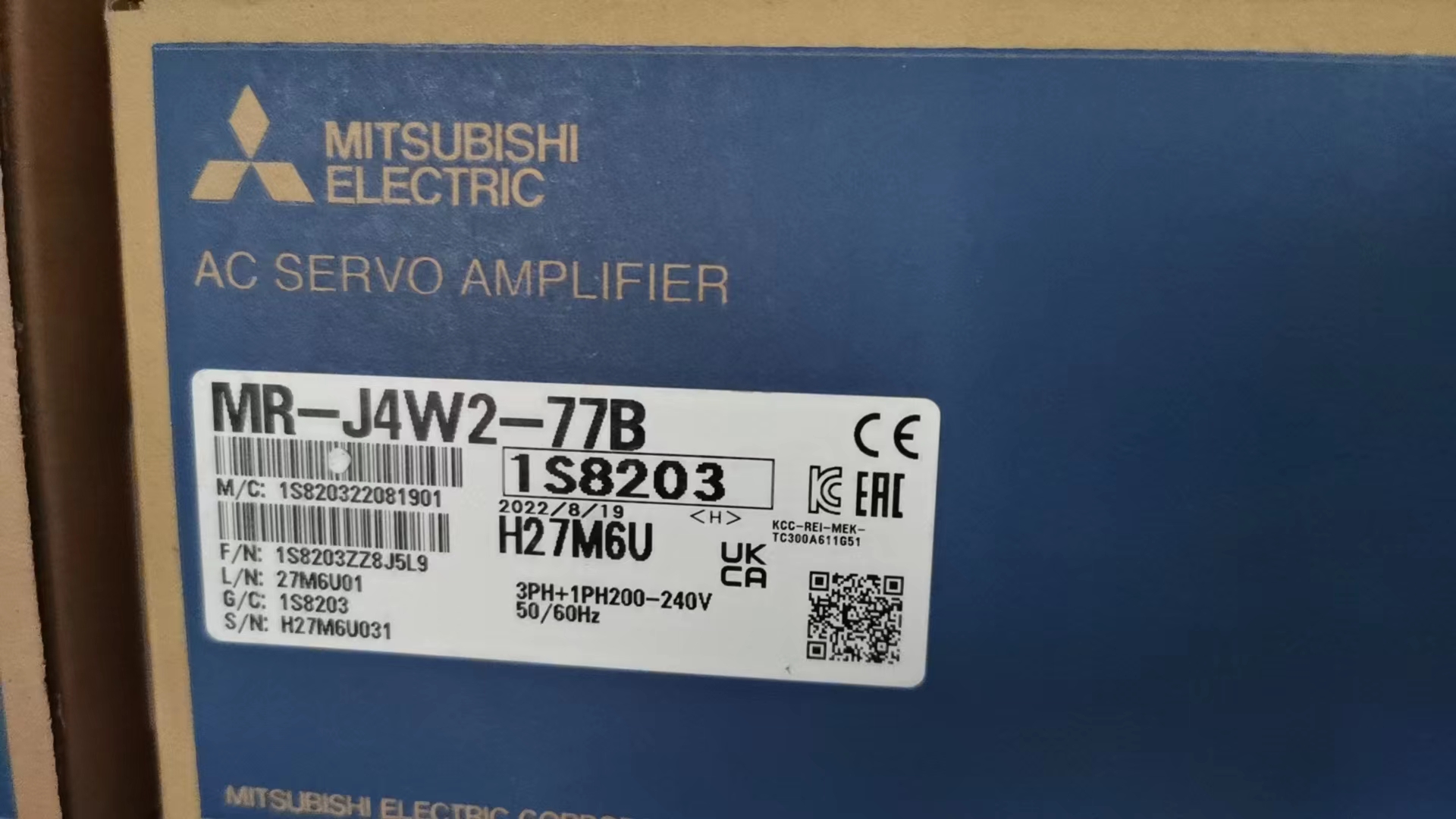 Mitsubishi ŷ(q)MR-J4-200A